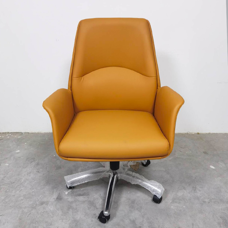 Modern Office Chair with Adjustable Height and Swivel Wheels for Enhanced Comfort and Mobility