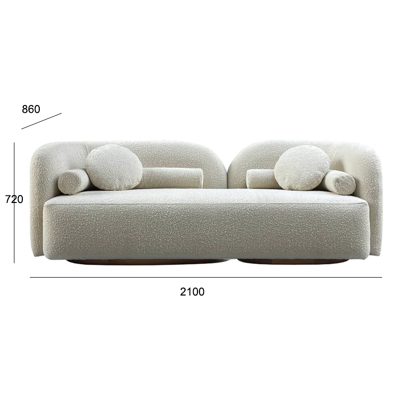 Comfortable Soft Sofa for Modern Living Rooms with Stylish Design and Support