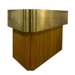 Modern Reception Desk with Sleek Design and Functional Storage for Professional Office Spaces