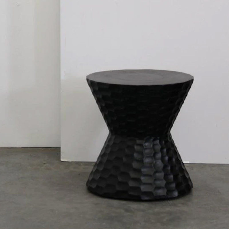 Modern design waterproof outdoor round corner table