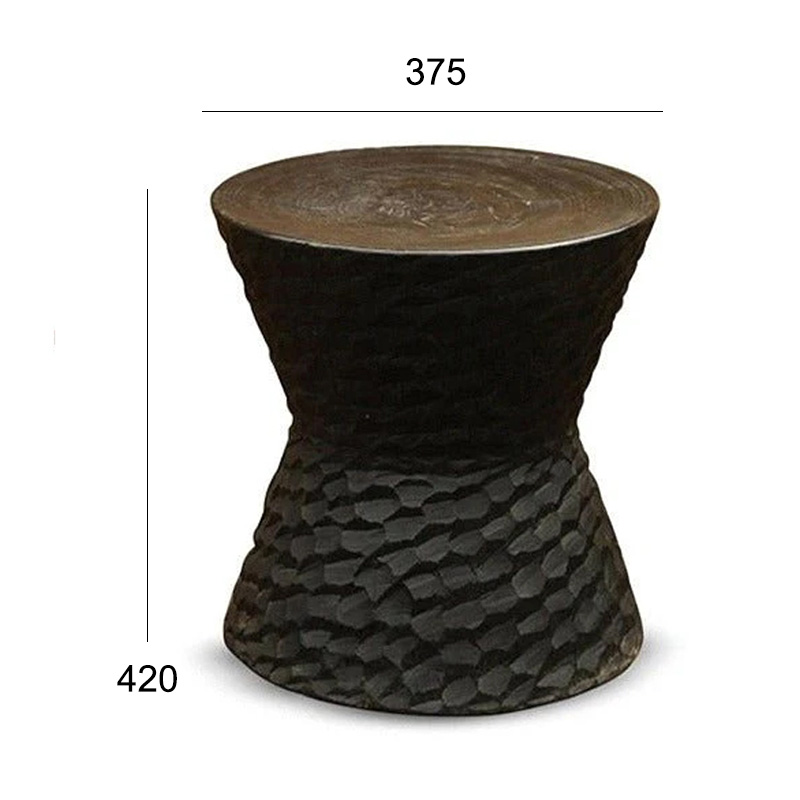 Modern design waterproof outdoor round corner table