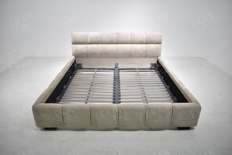 Wood-Panel Bed Frame: A Perfect Blend of Style and Comfort