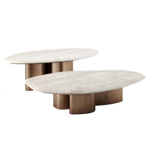 Modern Nesting Coffee Table Set with Sleek Design for Living Room