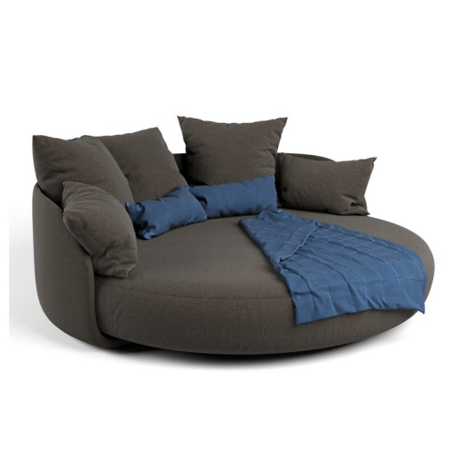 Modern Waterproof Fabric Round Outdoor Lounge Chair for Relaxation