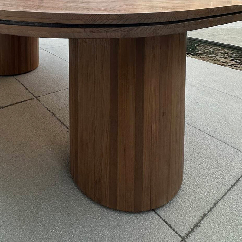Modern Outdoor Long Dining Table for Outdoor Dining Spaces