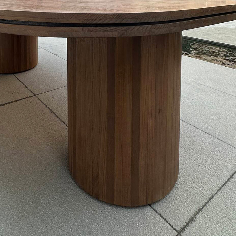 Modern Outdoor Long Dining Table for Outdoor Dining Spaces