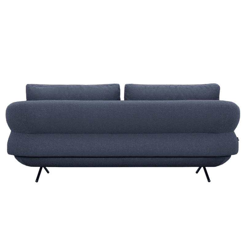 Modern Fabric Sofa with Comfortable Cushions for Living Room Seating