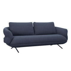 Modern Fabric Sofa with Comfortable Cushions for Living Room Seating