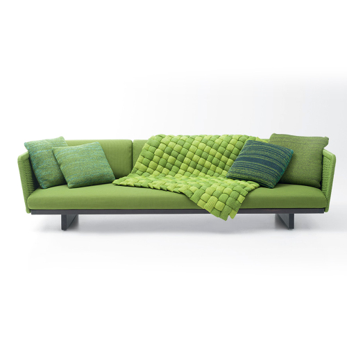 Modern Outdoor Waterproof Sofa with Durable Cushions for Patio Use