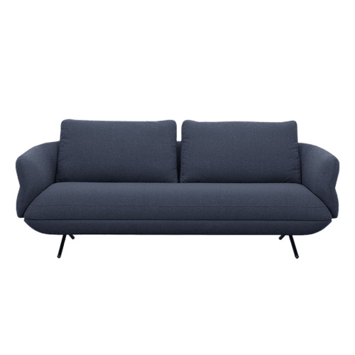 Modern Fabric Sofa with Comfortable Cushions for Living Room Seating