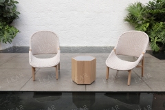 Waterproof Outdoor Side Table for Garden and Patio Use