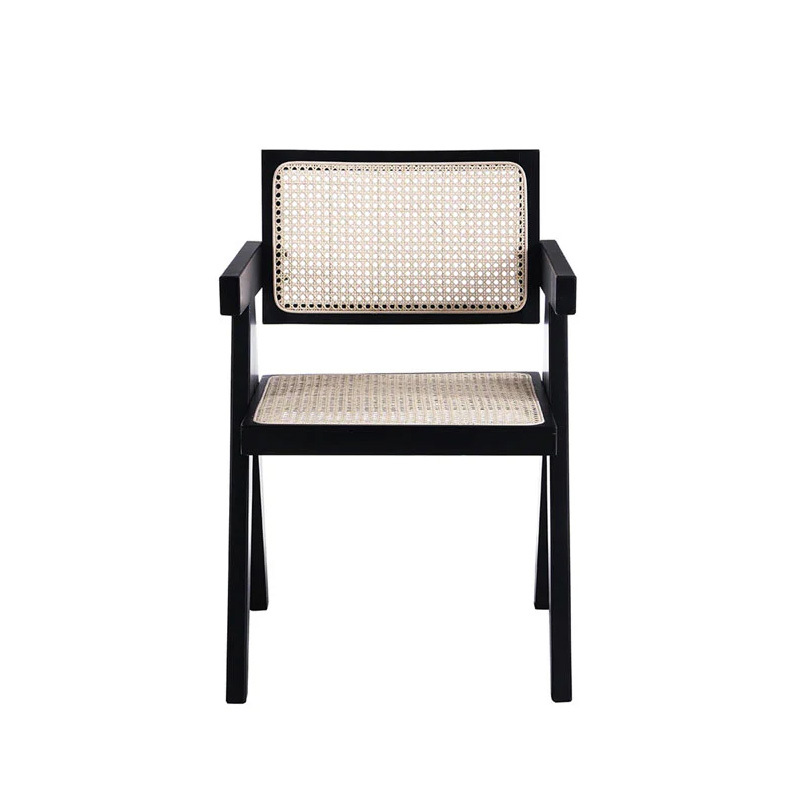 Modern Solid Wood Lounge Chair for Living Rooms