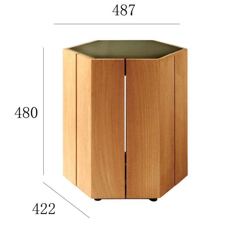 Waterproof Outdoor Side Table for Garden and Patio Use