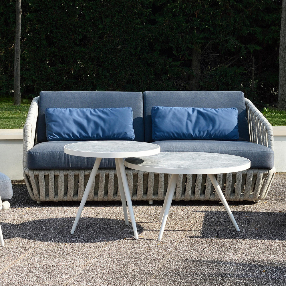 Modern Waterproof Wicker Sofa for Outdoor Relaxation and Comfort
