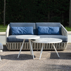 Modern Waterproof Wicker Sofa for Outdoor Relaxation and Comfort