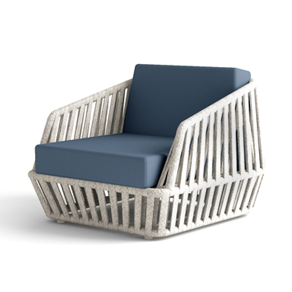 Modern Waterproof Wicker Sofa for Outdoor Relaxation and Comfort