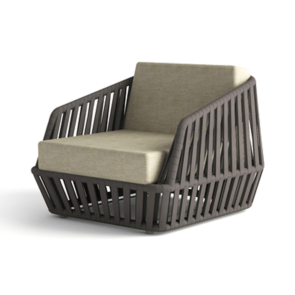 Modern Waterproof Wicker Sofa for Outdoor Relaxation and Comfort