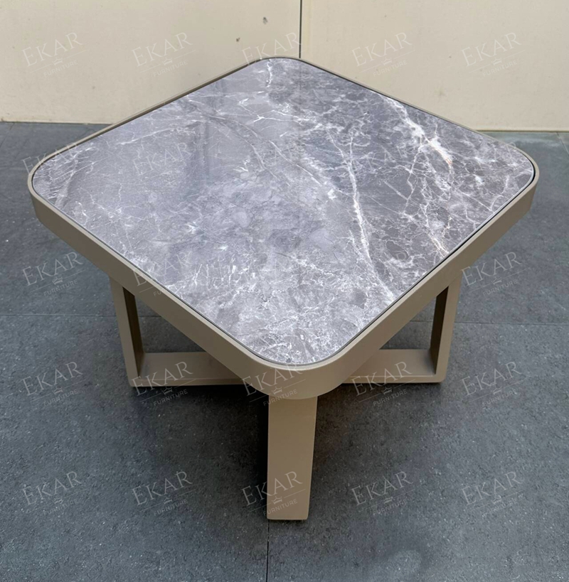 Modern Outdoor Coffee Table with Durable Weather-Resistant Design