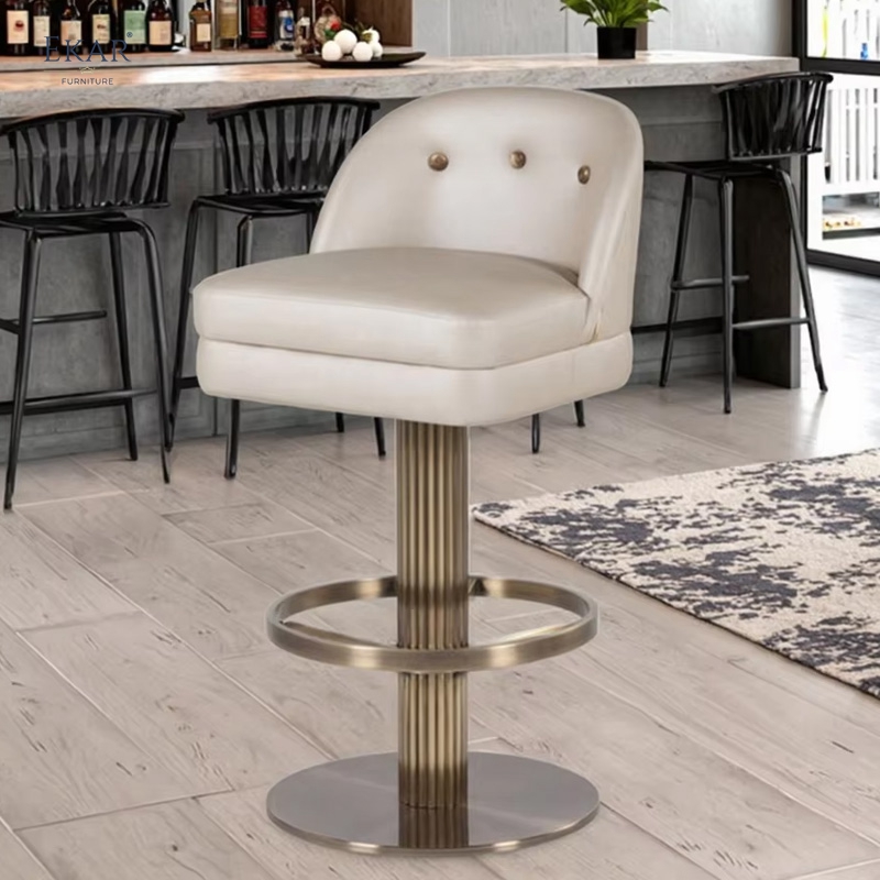 Modern Bar Stool – Sleek Design with Durable Metal Frame and Comfortable Seat