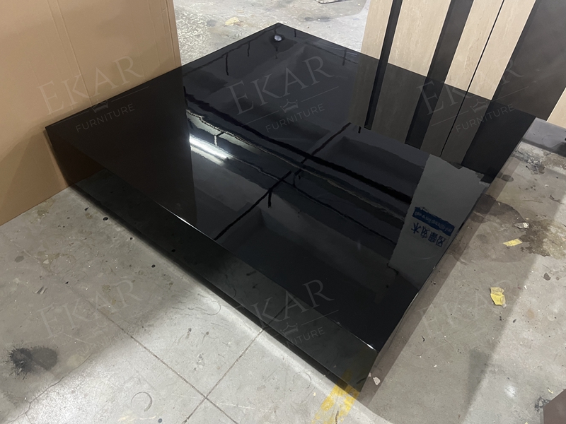 Modern Square Wooden Coffee Table for Living Room