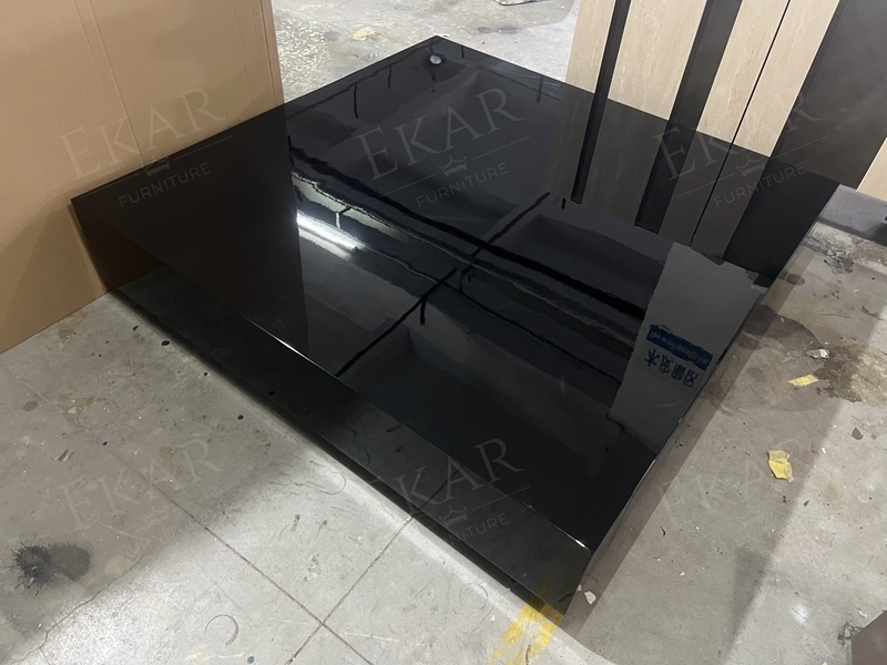 Modern Square Wooden Coffee Table for Living Room