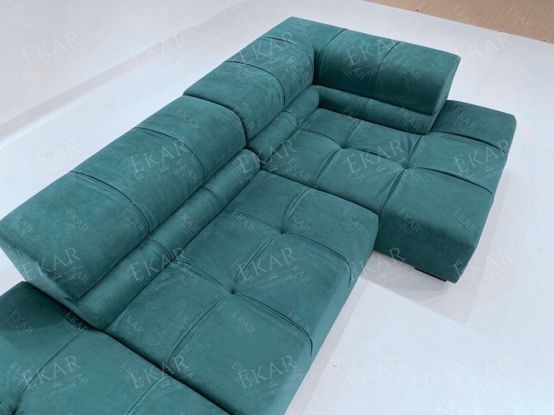 Two-Tone Combination Sofa