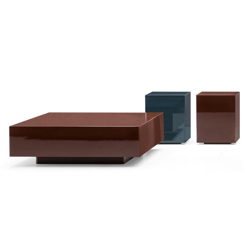 Modern Square Wooden Coffee Table for Living Room