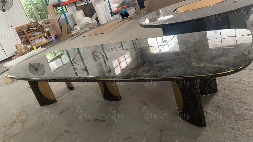 Marble Tabletop Dining Table