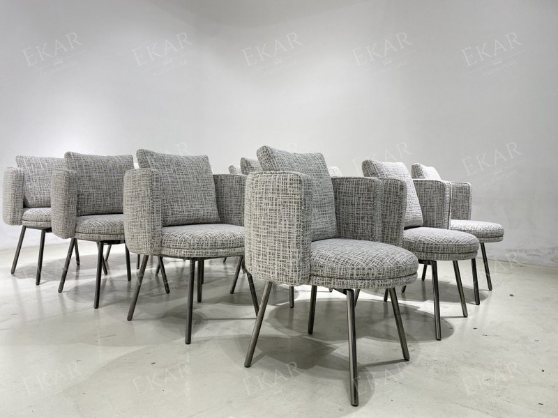 Modern Minimalist Dining Chair | High-End Custom Seating | EKAR FURNITURE