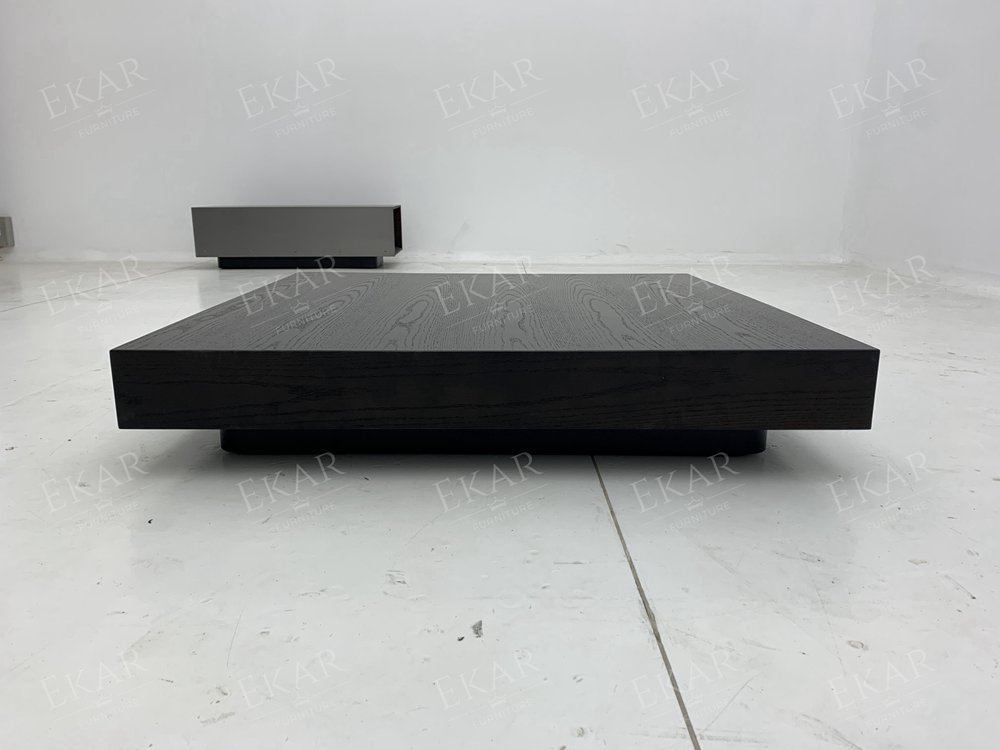 High-Carbon Steel Square Coffee Table Base