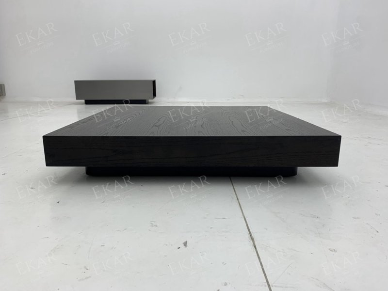 High-Carbon Steel Square Coffee Table Base