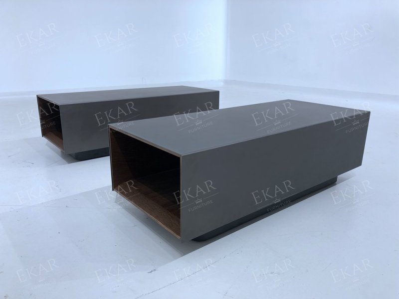 3mm Stainless Steel Sofa Armrest Coffee Table