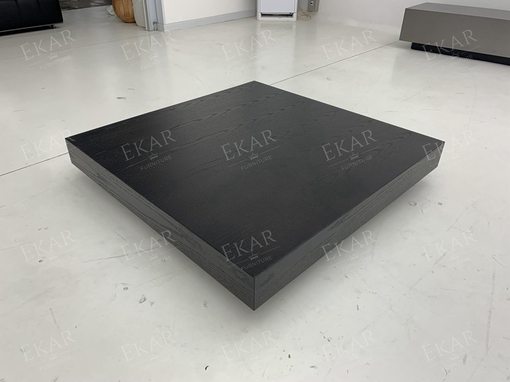High-Carbon Steel Square Coffee Table Base