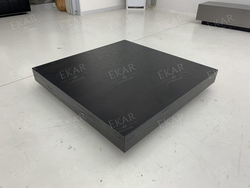 High-Carbon Steel Square Coffee Table Base