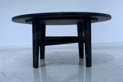 Modern Round Dining Table with Hidden Lazy Susan | High-End Seating | EKAR FURNITURE