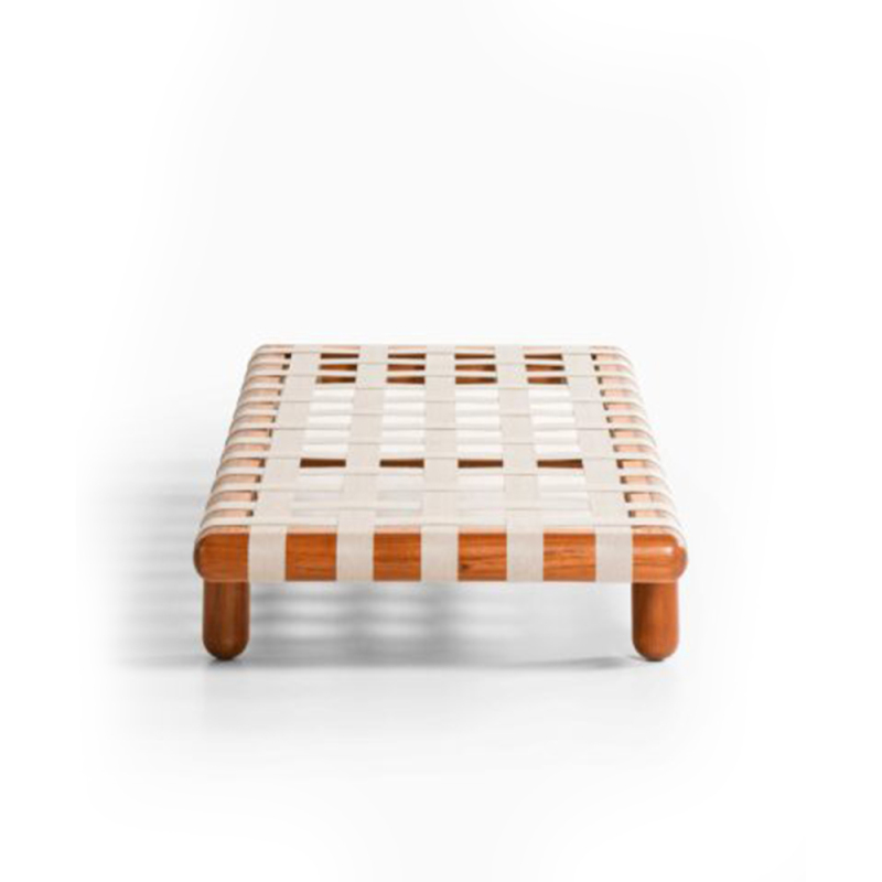 Modern Outdoor Lounge Chair with Weather-Resistant Fabric