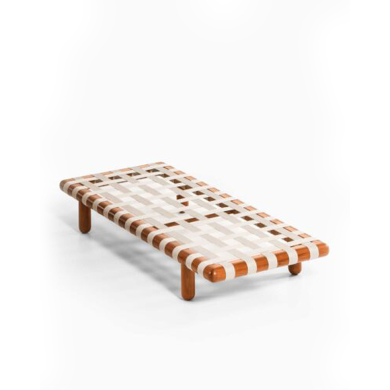 Modern Outdoor Lounge Chair with Weather-Resistant Fabric