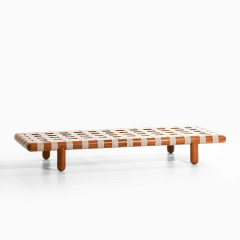 Modern Outdoor Lounge Chair with Weather-Resistant Fabric