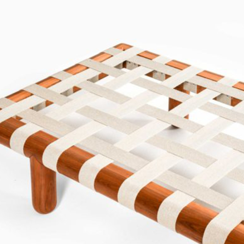 Modern Outdoor Lounge Chair with Weather-Resistant Fabric