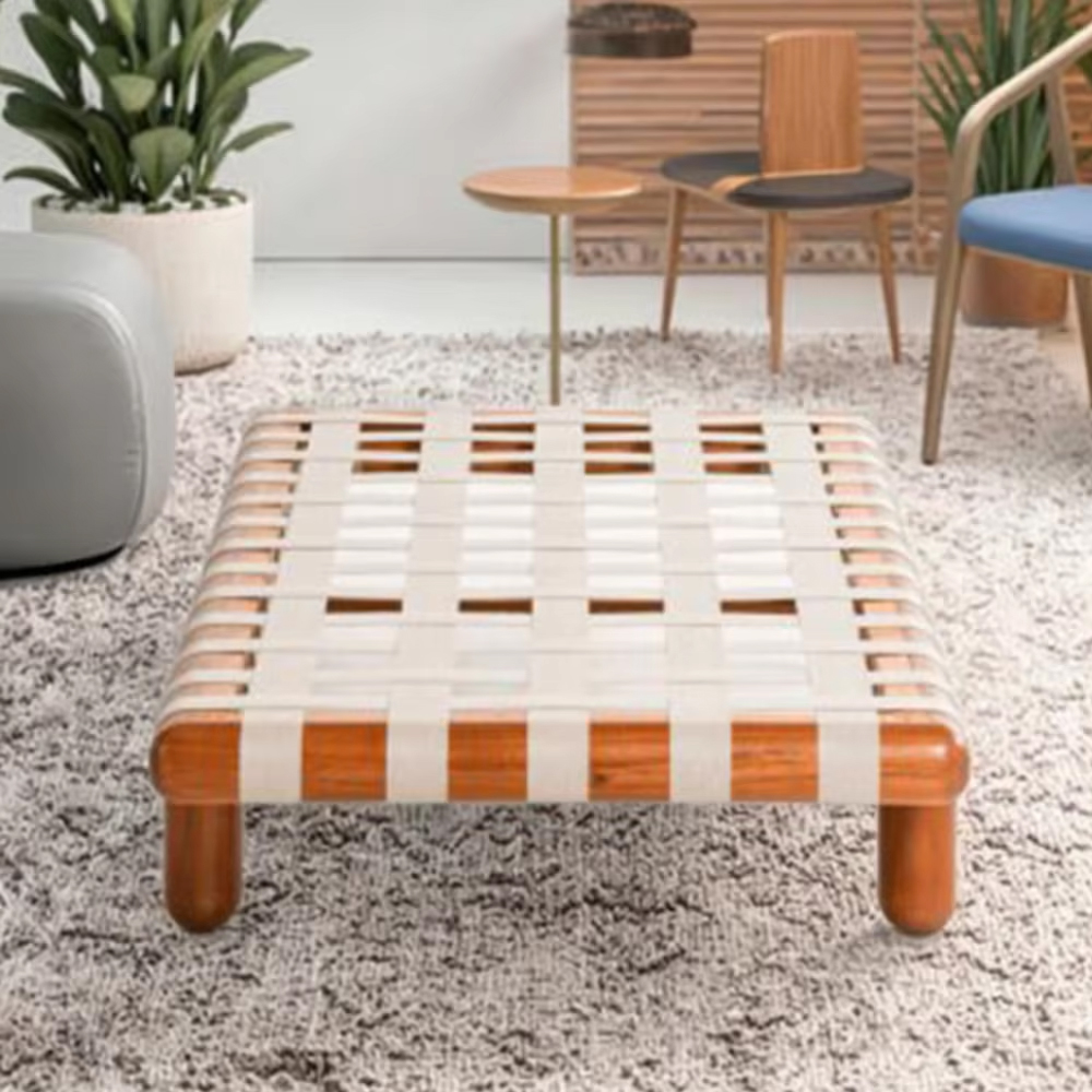 Modern Outdoor Lounge Chair with Weather-Resistant Fabric