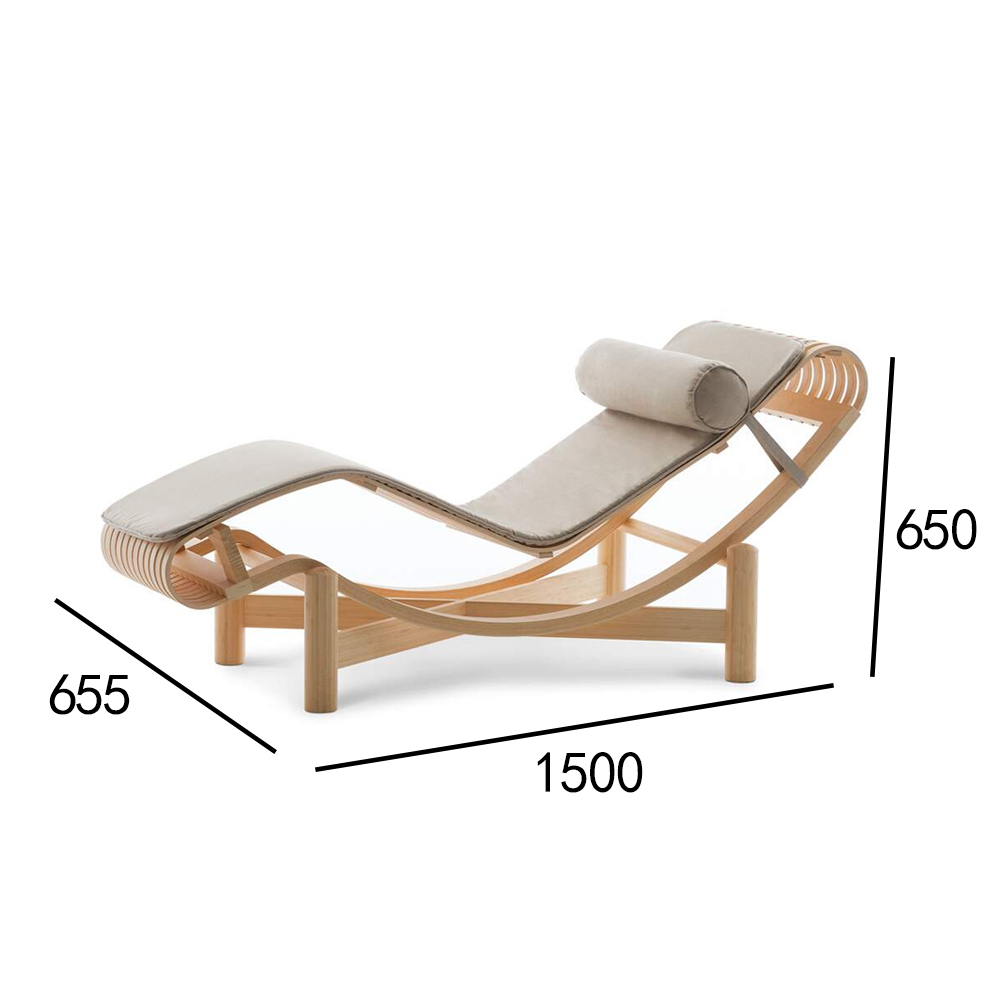 Minimalist Outdoor Woven Lounge Chair Comfortable Patio Seating