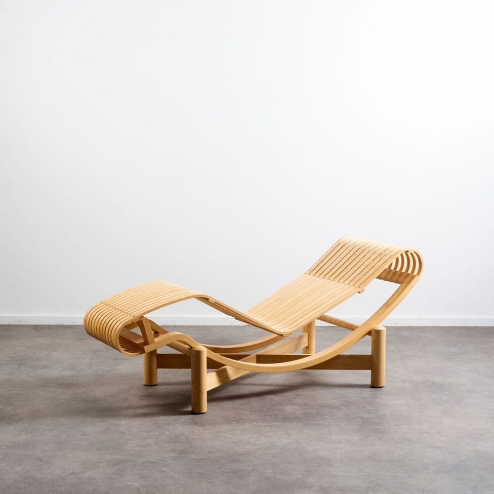 Minimalist Outdoor Woven Lounge Chair Comfortable Patio Seating