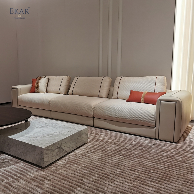 Comfortable and stylish 3-4 seater sofa