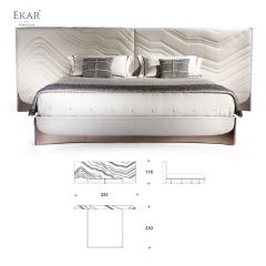 Modern Wide Screen Bed for Contemporary Bedrooms