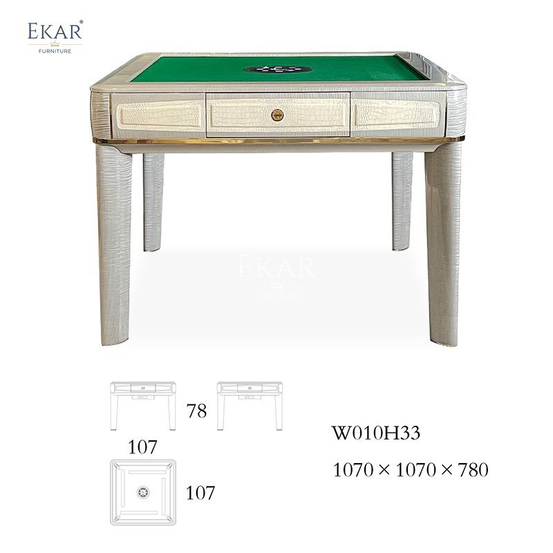 Recreational Mahjong Table for Leisure and Entertainment
