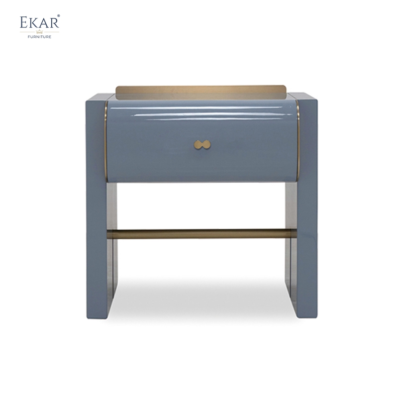 Modern Light Luxury Nightstand with Drawers