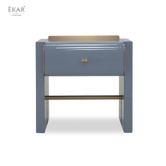 Modern Light Luxury Nightstand with Drawers