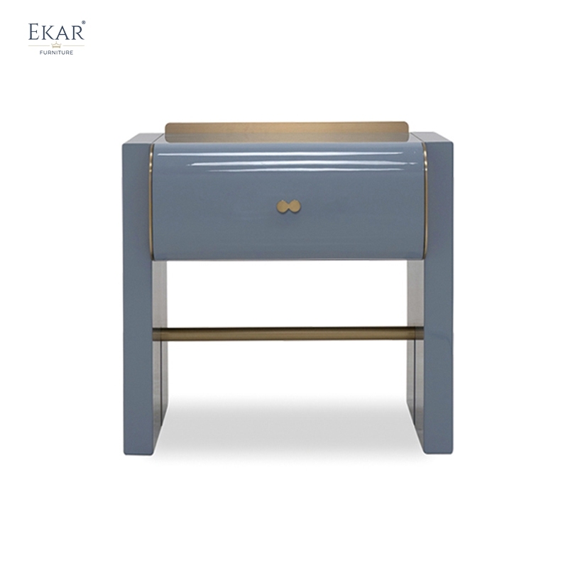 Modern Light Luxury Nightstand with Drawers
