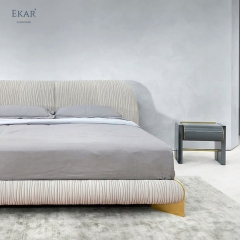 Modern Light Luxury Nightstand with Drawers