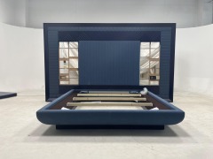 Modern Widescreen Velvet Bed – Luxurious Comfort and Style for Bedrooms